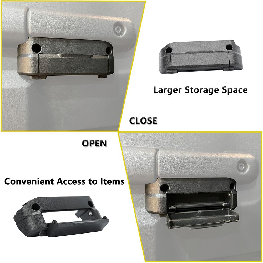 Inner Door Grab Handle Storage Organizer for Suzuki Jimny GL XL 2019-2026 3/5-door Armrest Storage Box Interior Car Accessories