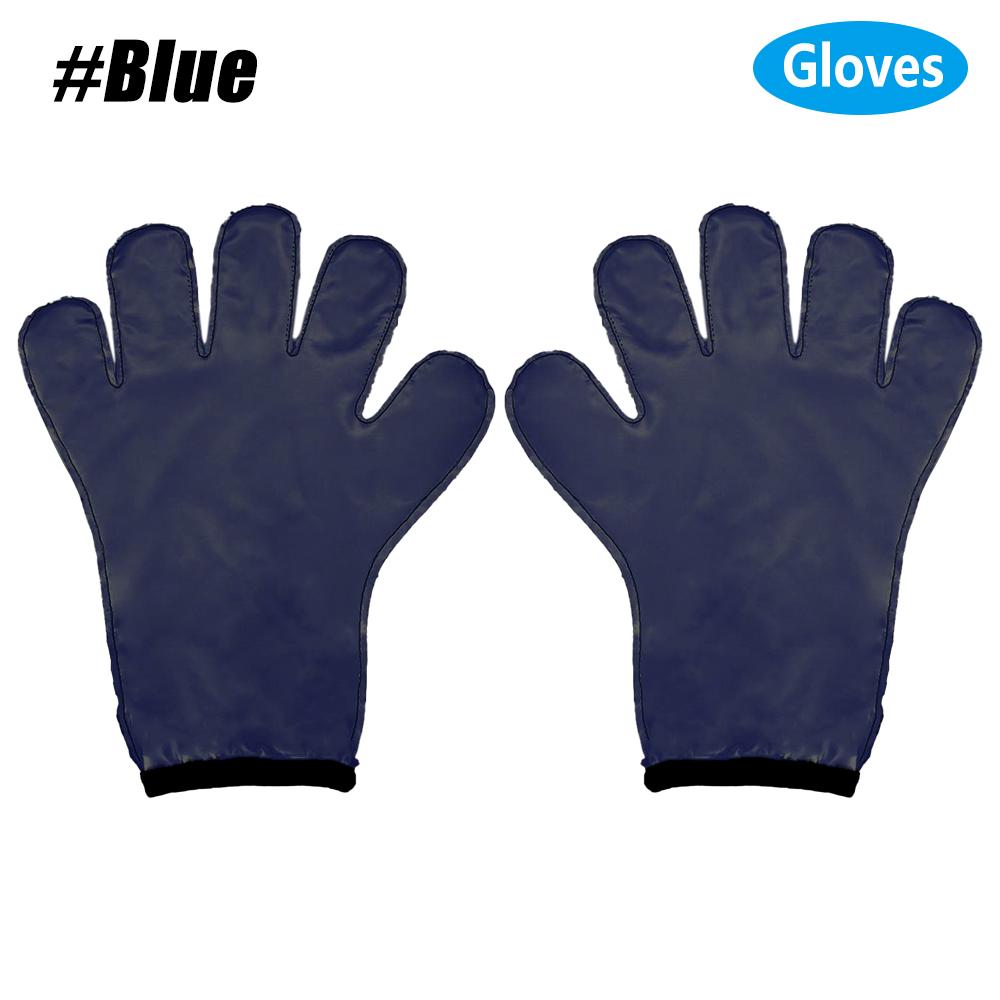 1Pair Sauna Gloves & Socks, Shower Reusable Workout Sweat Gloves for Home Bathing Sports Women Men Steam Room for Dry Hand Foot