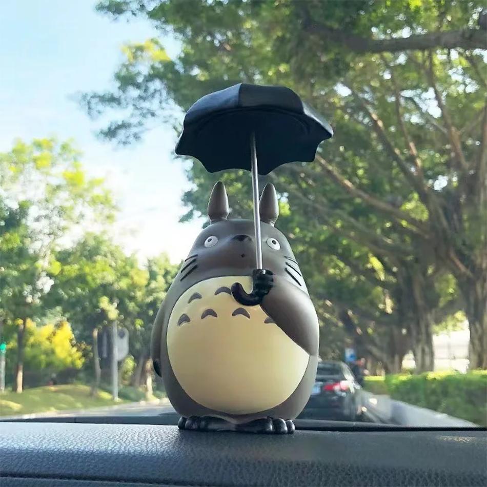 5 adet Çizgi Film Totoro Figür Mini Heykel Sevimli Oyuncaklar Oda Süsleri Kawaii Figürler Oyuncak Çocuk Hediyeleri Koleksiyonluklar