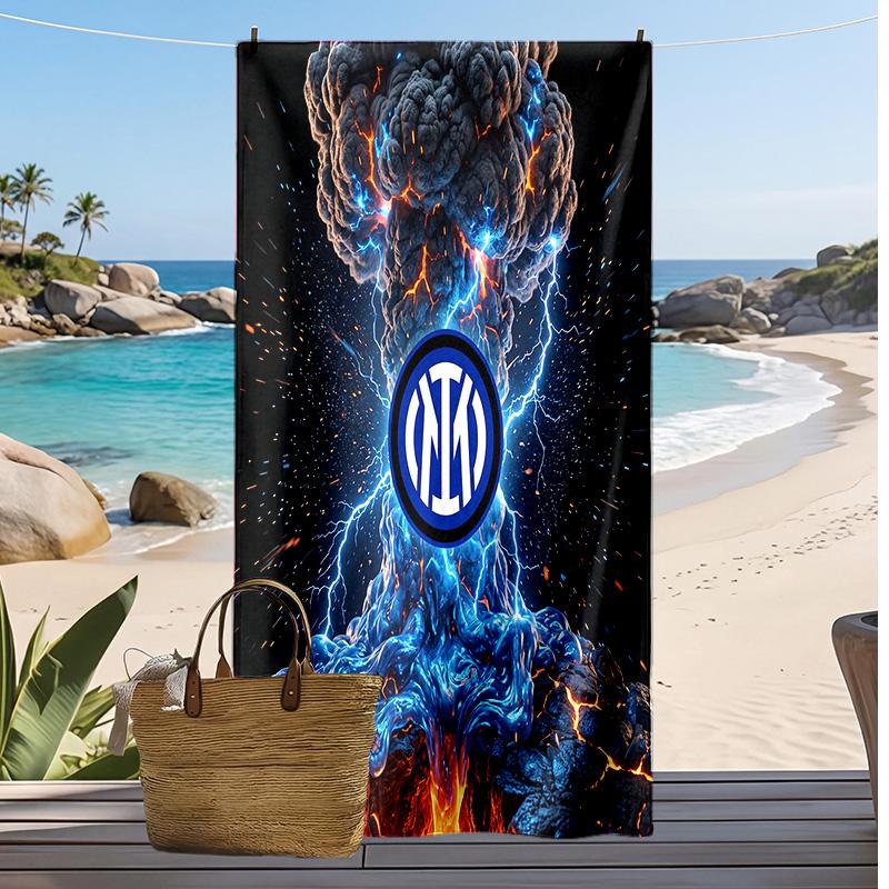 Borussia Dortmund Printed Beach Towel Quick Dry Soft TowelPortable Large Rectangular Beach Blanket for Travel Swimming Pool