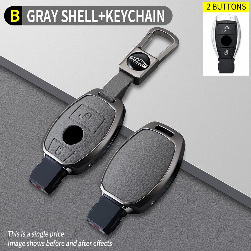 Maybach Model A Key Case In Elephant Grey