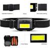Mini COB Headlight LED Headtorch Waterproof Headlamp Head Flashlight Torch Lanterna For Outdoor Work Camping Fishing Riding