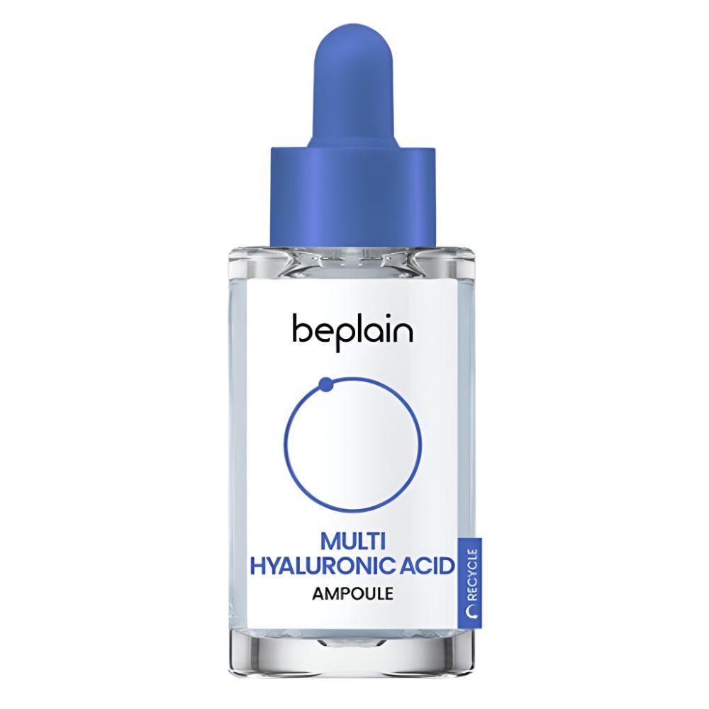 Beplain Multi Hyaluronic Acid Hydrating Ampoule Deep Moisture Face Serum Korean Skincare 30ml