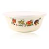 Thick Retro Enamel Bowls: Mixing, Soup, Rice, Salad, & Basin Options