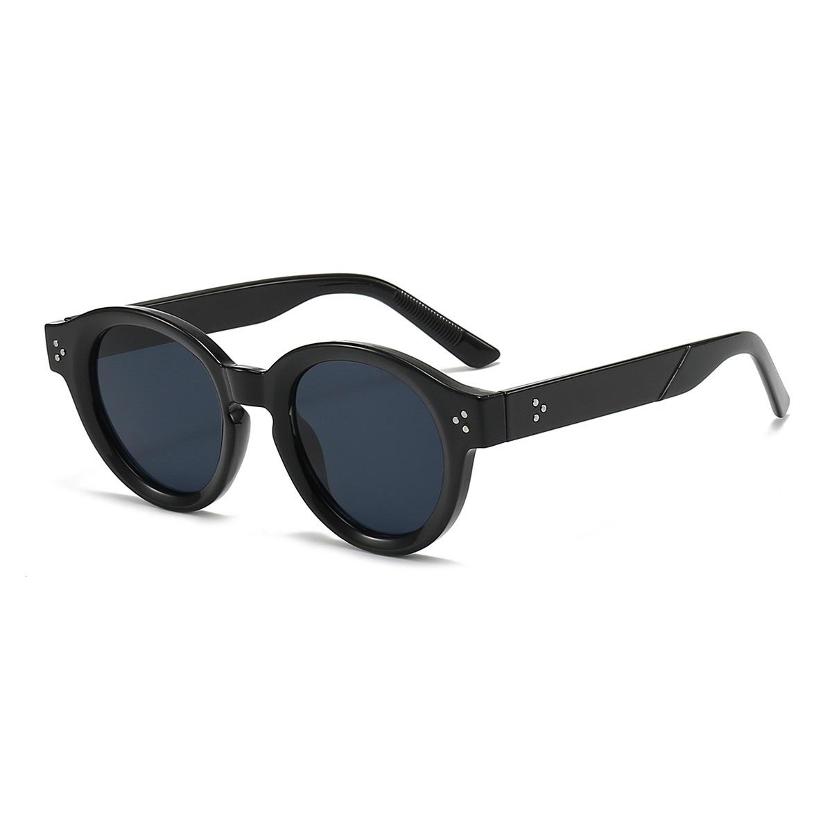 

Vintage Round Sunglasses Women Men Gradient Sun Glasses Female Fashion Luxury Brand Designer Clear Shades Uv400 as picture