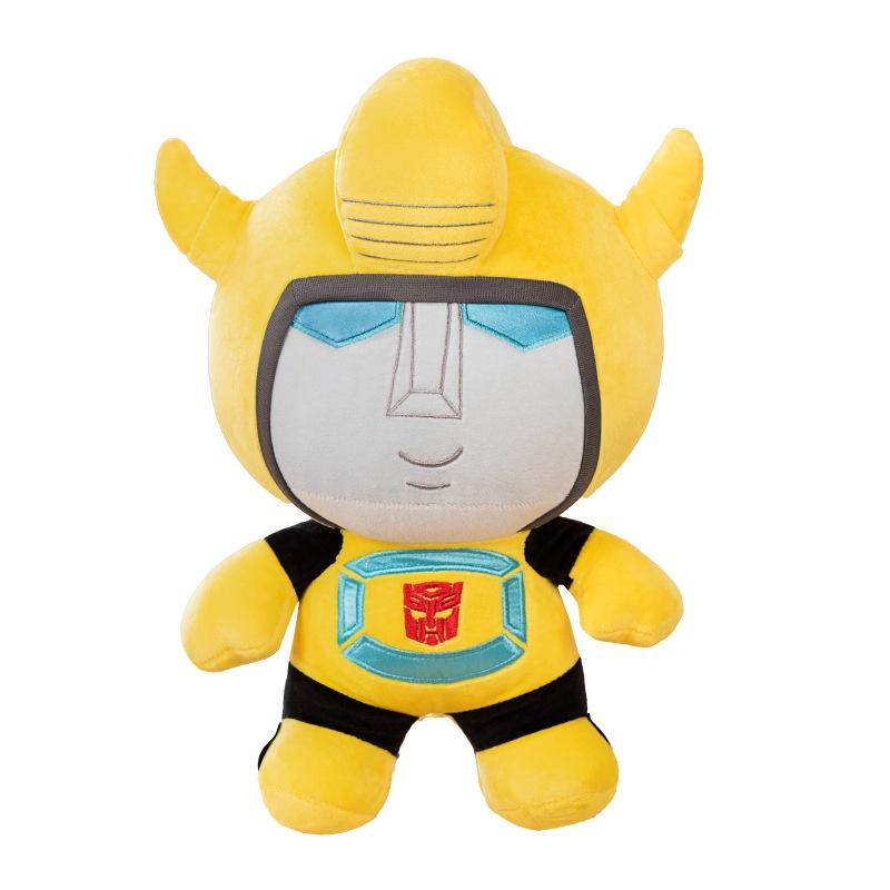 New Cartoon Transformers Bumblebee Plush Toy Robot For Boys Bumblebee,22cm/8.66in