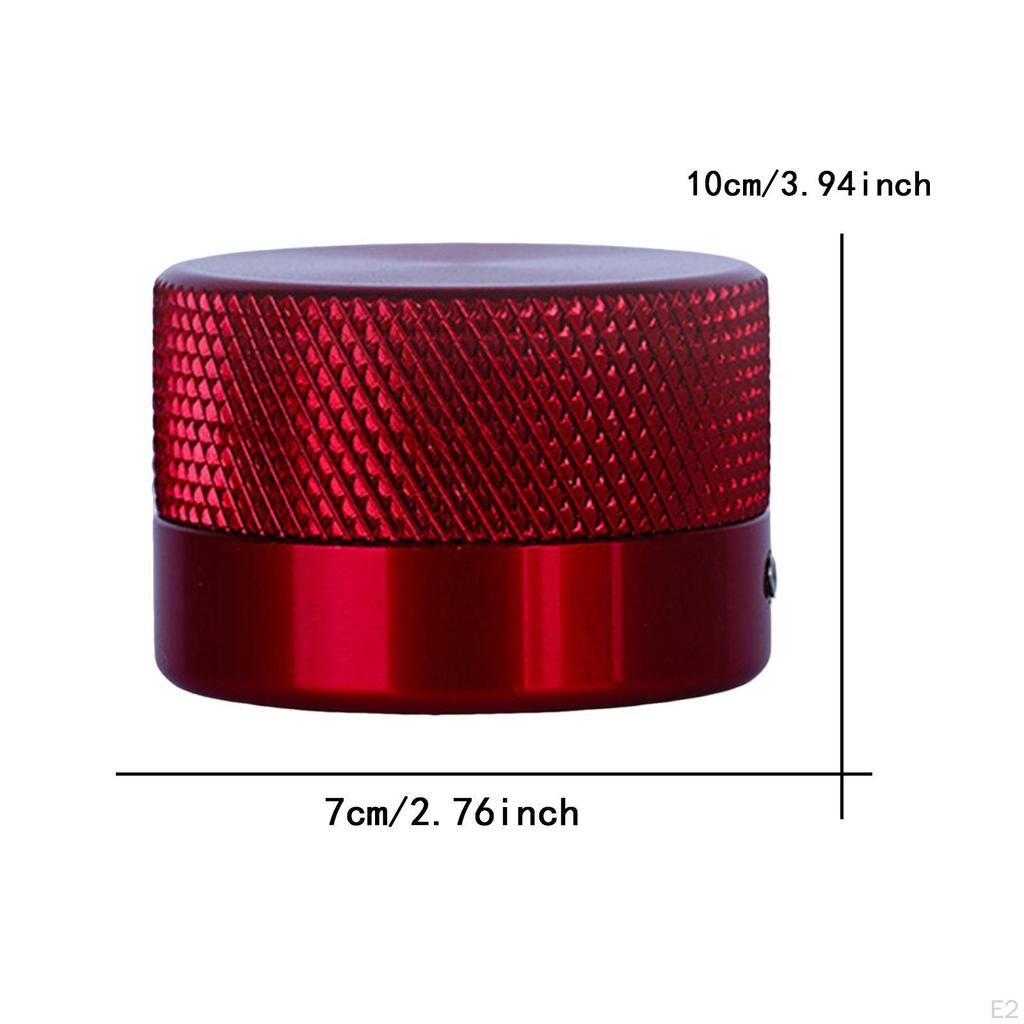 Cue Tip Chalk Holder Organizer Small Container Easy to Carry Pocket Portable red
