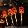 Halloween LED Plug-in Light Courtyard Outdoor Garden Decoration Party Halloween Atmosphere Props Ornaments