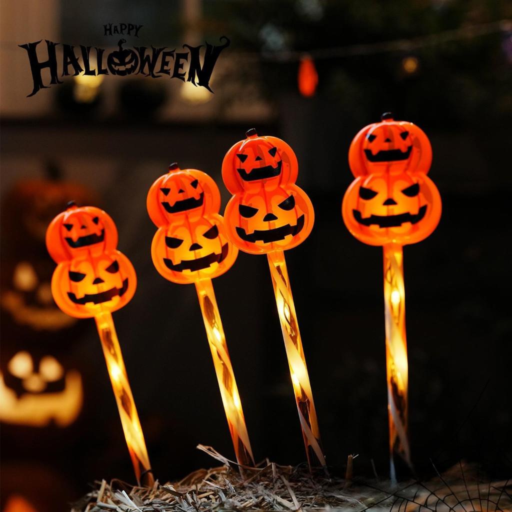 Halloween LED Plug-in Light Courtyard Outdoor Garden Decoration Party Halloween Atmosphere Props Ornaments