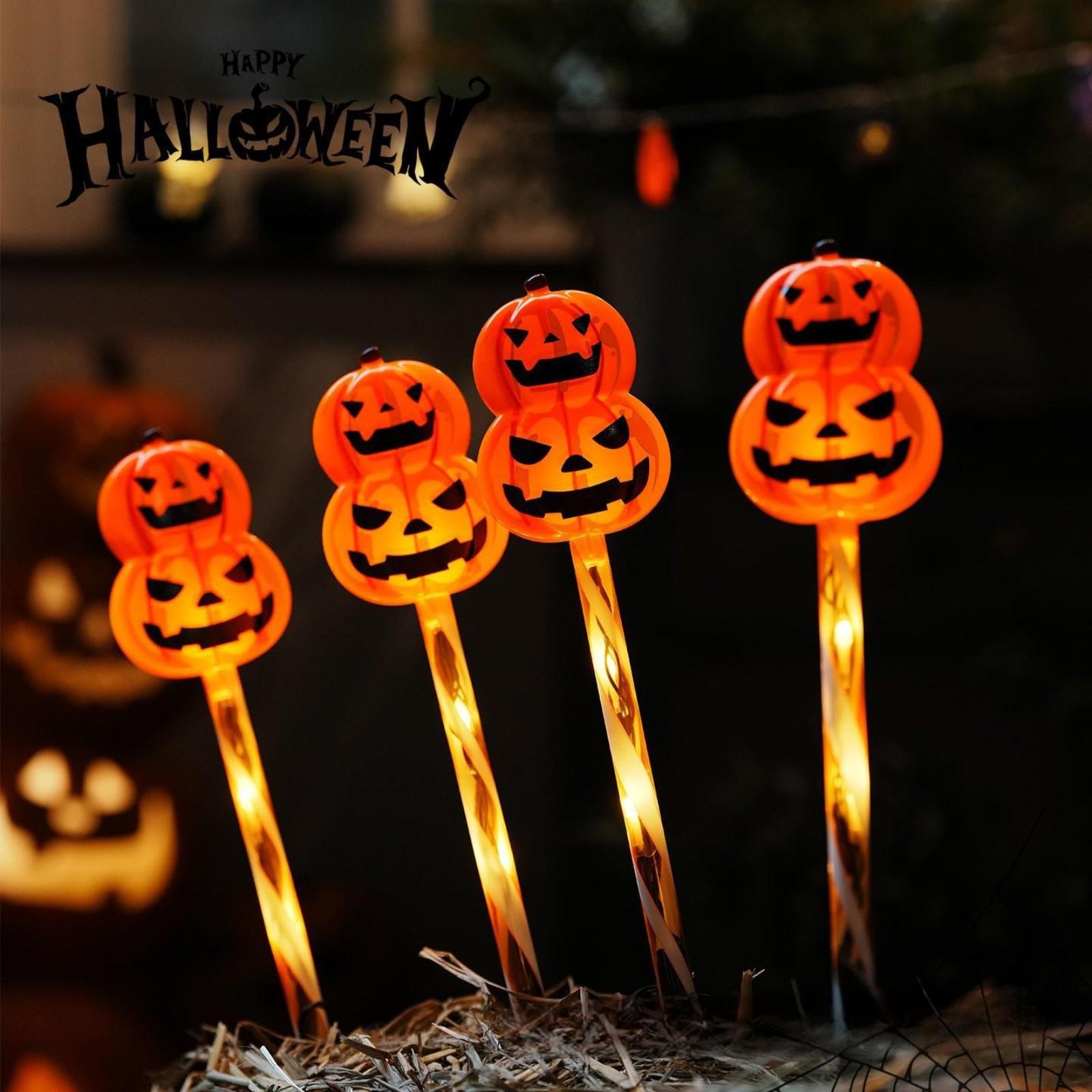 

Halloween LED Plug-in Light Courtyard Outdoor Garden Decoration Party Halloween Atmosphere Props Ornaments One Size