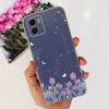 For Vivo Y15s Y15A Y15C Case V2134 V2120 V2147 V2139 Popular Flower Slim Soft Silicone Clear Back Cover For Vivo Y01 V2166 Funda
