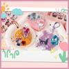 Haorange 3D Decoration Hollow Candy Stickers for DIY Planners and 3D PVC Multicolor Anime 6 Sheets Stickers, Smartphones, Stickers, Material,