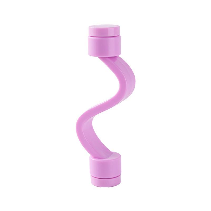 1pc Laundry Door Safety Lock-Ventilated Anti Mold Washing Machine and Bathtub Protection Clip Lock Magnetic Suction Fixing Clip фиолетовый