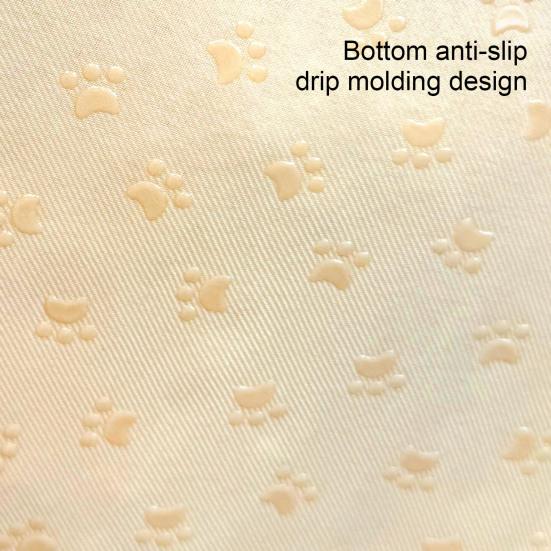 Flannel Cat Bed Thickened Filling Soft Velvet Cat Nest Washable Anti-Slip Moisture-Proof Bottom Warm Pet Nest Bed