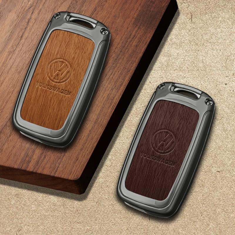 For VOLKSWAGEN Zinc Alloy Car Key Case For Volkswagen Polo Tiguan Golf 4 5 Jetta Beetle Scirocco Passat VW Key Cover Protection