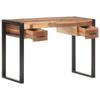 Desk 110x50x76 Cm Solid Wood