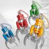 Portable Simulated Claw Doll Machine Grab-clip Keychain Keyring For Car Interior Decoration Key Fun Press Lock Gadgets