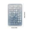 Silicone Nail Art Mold For 3D Floral Embossing Design Reusable DIY Craft Tool 3D Floral Nail Art Supplies