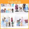 Encantador Conjunto de Figuras de Bonecas Princesa Apresentando 5 a 10 Personagens Charmosos da Rainha da Neve Para Crianças