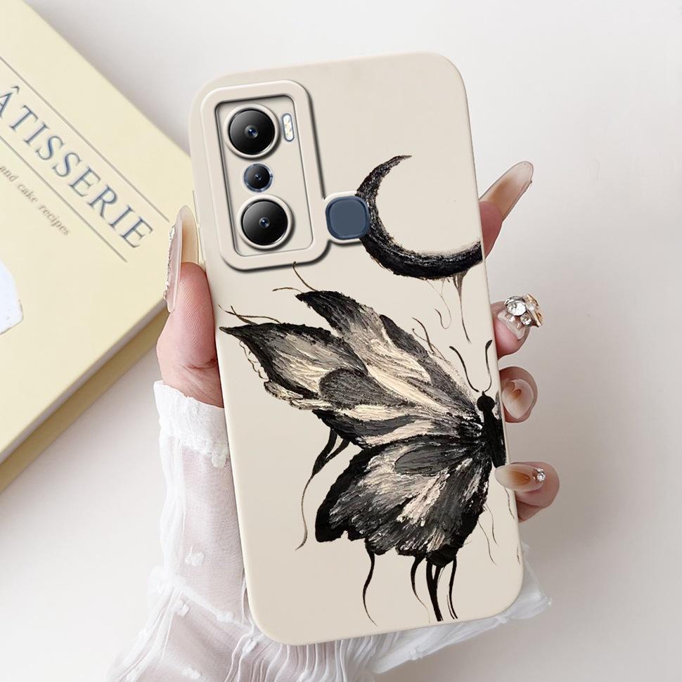 For Infinix Hot 20i Case X665C X665E Cover Silicone Soft Phone Case For Infinix Hot 20i 20 i Fundas Coque 6.6" Shockproof Bumper