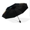1 PC Automatic Folding Umbrella - Koi Fish Pattern, Portable & Foldable Design with 8 Ribs, Christmas Birthday Gifts
