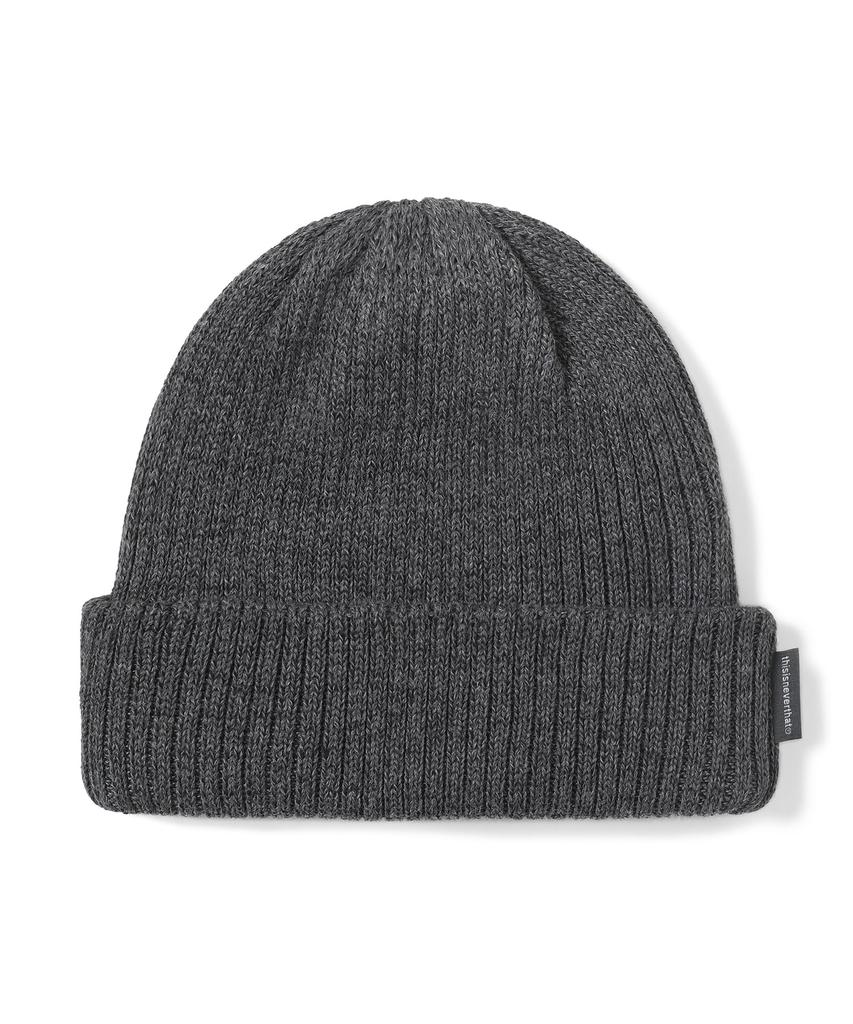 THISISNEVERTHAT T-Logo Short Beanie Heather Gray