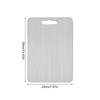 Titanium Cutting Boards Stainless Steel Cutting Board Double-Sided Food Grade Cutting Board Kitchen accessories