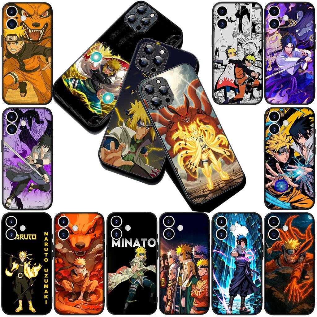 Phone Cover for Apple iPhone 17 Air 12 13 Pro Max Mini ProMax 7 + 8 Plus 7+ 8+ Soft Silicone Case Minato Narutos Namikaze Sasuke