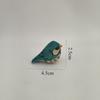 Handcrafted Wooden Mini Chirp Bird Statue,  Home & Desktop Decor, No Power Needed, Feather-Free, Perfect Gift Idea