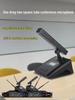 Professional UHF Dual Wireless Microphone System with Handheld and Headset for Conference, Performance, and KTV