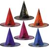 Halloween Witch Hat Costume for Kids and Adults - Mesh Wizard Hat