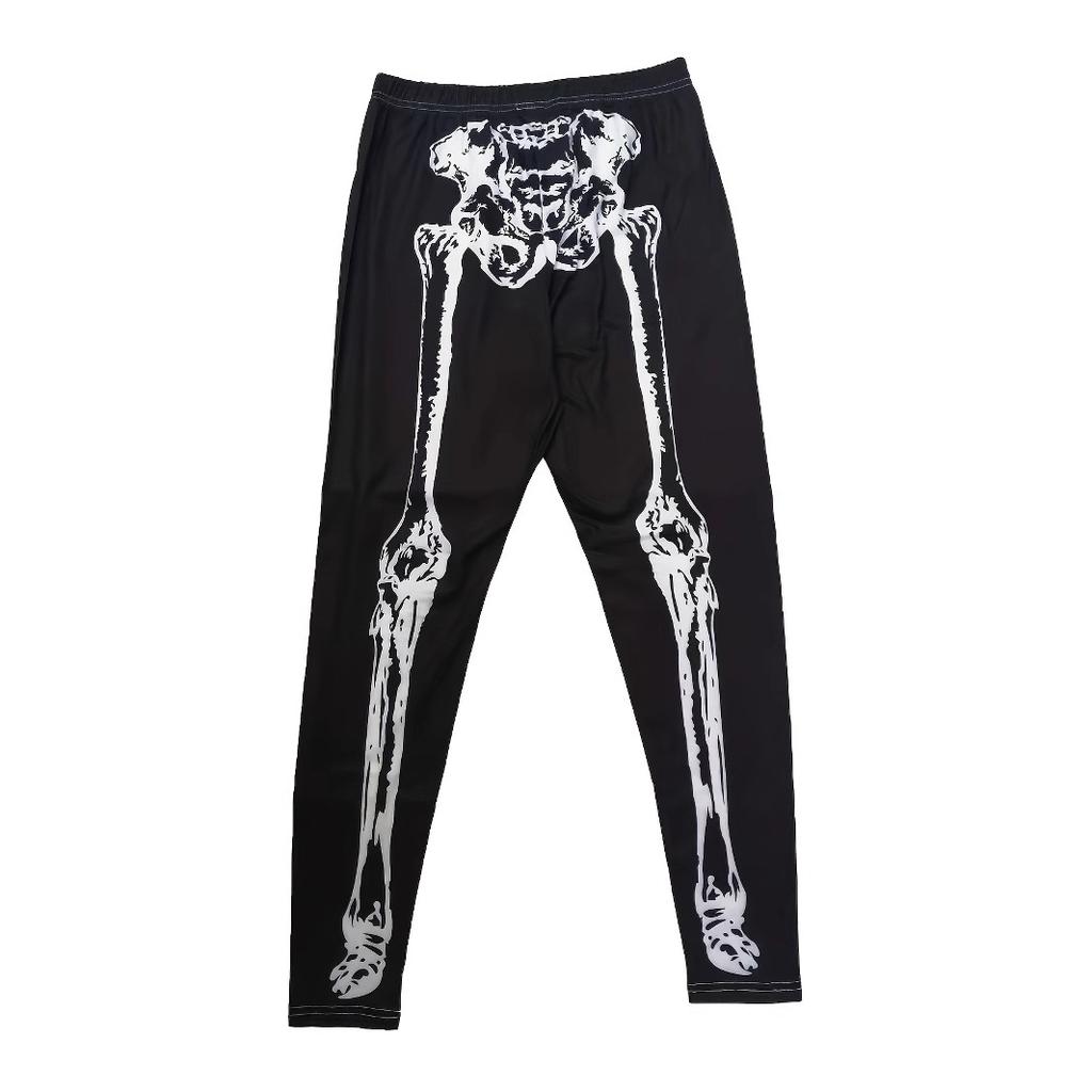 Neue Vielseitige Mode Frühling und Herbst Hohe Taille Barbie Hose Bauch Beine Leggings Schritt Kopf Halloween Hose