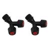 20pcs Black and Red Sprinkler Head G1/2 Male Thread Water Spray Head Garden Watering