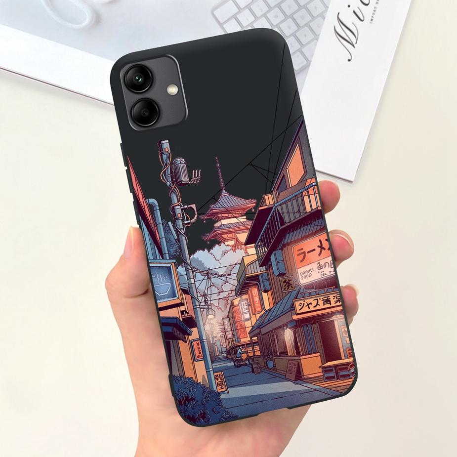 For Samsung Galaxy A04 A04e Case New Fashion Cartoon Painted Cover Soft TPU Phone Case For Samsung A04 A 04 S Galaxy A04s Bumper