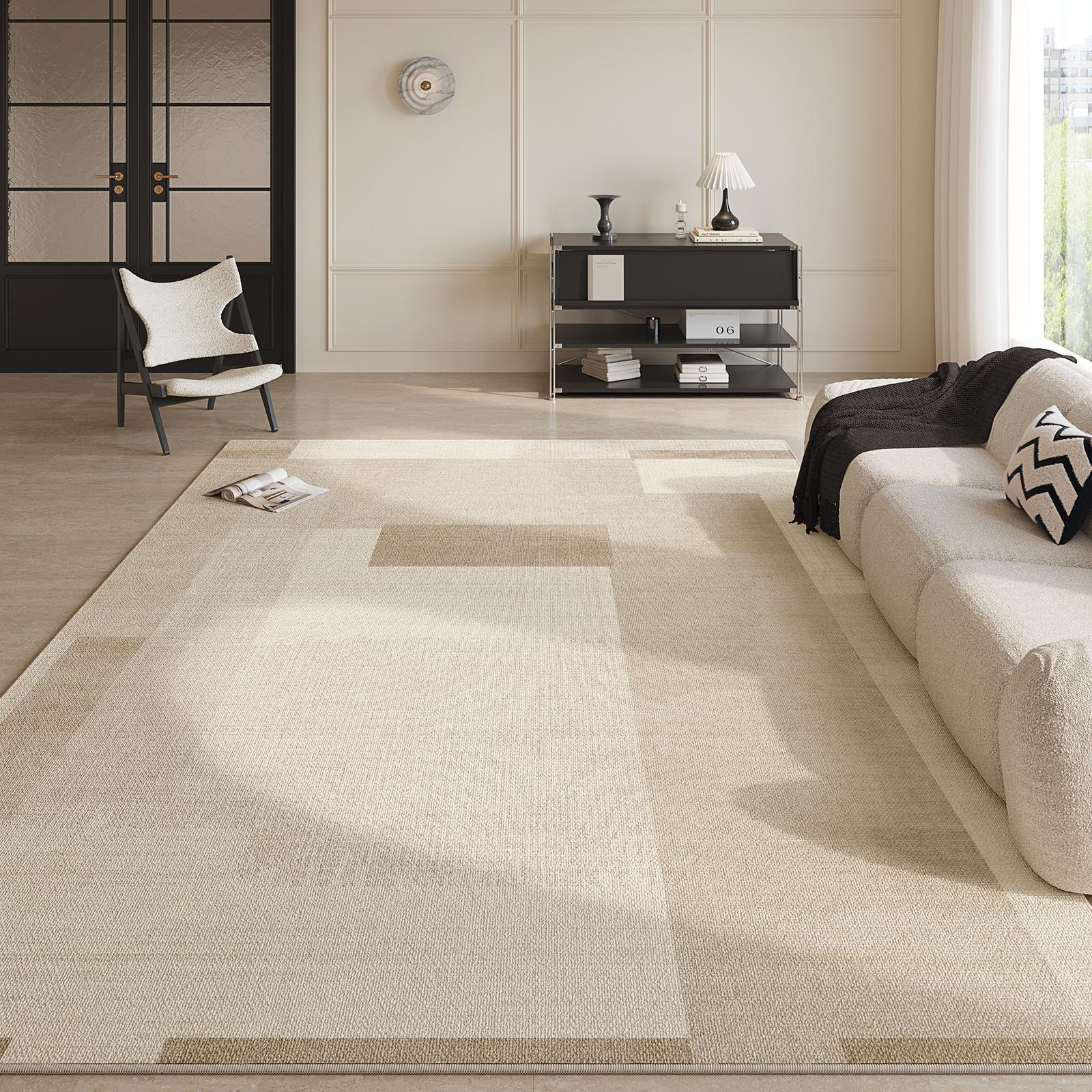 

Luxury Rugs for Bedroom French Style Living Room Decoration Soft Carpet Large Area Modern Rectangle Rug Home Washable Floor Mat 80*120cm