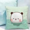 Bubu Dudu Cartoon Bear Pillow Cover 45X45Cm - Cute Kids Bedroom Decor, Soft Plush Sofa Pillow Case For Living Room