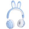   Ear   5.0 Headphones Folding Kids Wireless Headset with LED Color Light for PC Tablet Online Learning