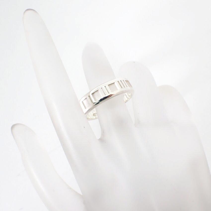 [Used] TIFFANY 925 Atlas Ring / Size 24 / J64-4