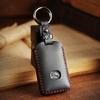Smart Key Genuine Leather Key Compatible with Mazda Compatible Accessory Black 3 [Hallmo] Case, Cover,