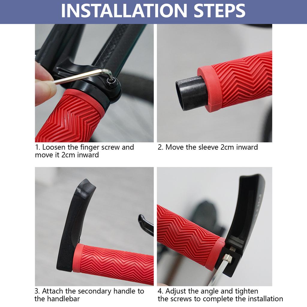 2Pcs Bicycles Bar Ends Aluminium Alloy Mountain Bikes Bar Ends Bicycles Handlebar Ends Mountain Bike Handle Bar Grips