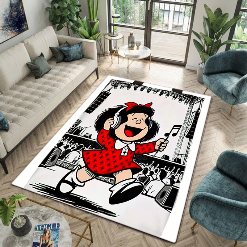 1PC Mafalda Rug - home decoration Carpet For Living Room Bedroom Flooring Computer Chair Area Rug