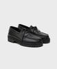 Firenze Atelier [Vibram] Standard Casual Sole Boat Shoes 5099 [Kip Black]