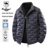 VANCAMEL Men's Stand-Collar Thickened Down Jacket
