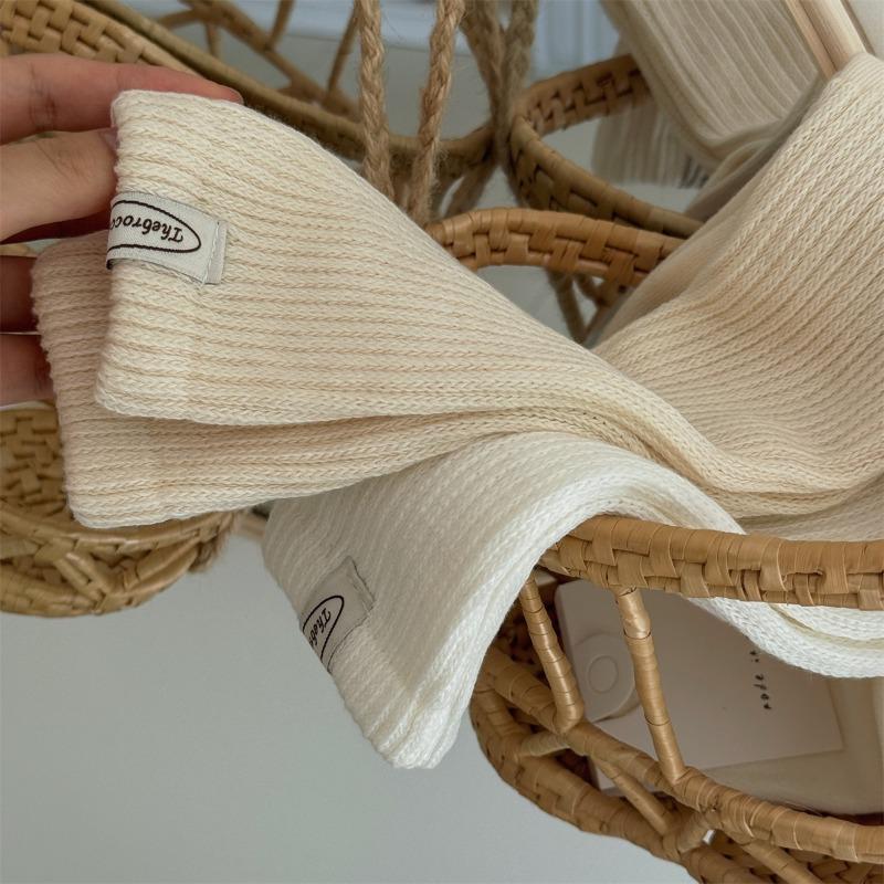 Thick Loop Pile Socks for Autumn and Winter, Solid Color, Versatile Mid-calf Socks That Won't Fall Off, for Women