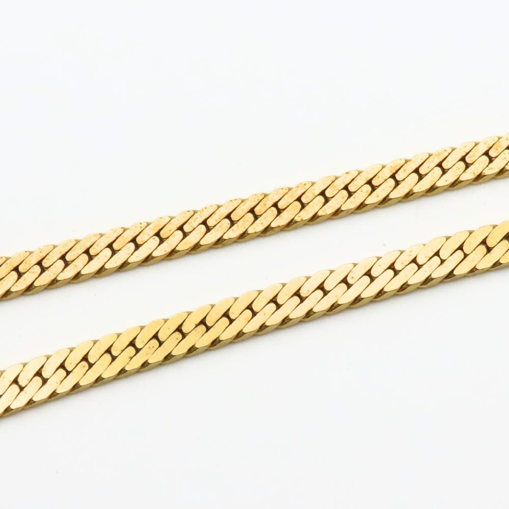 Used  Necklace MONET metal 17.7g gold Chain