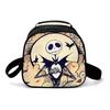 Christmas Horror Night Pattern Printing Lunch Box Storage Meal Bag Portable Primary and Secondary School Student Lunch Box