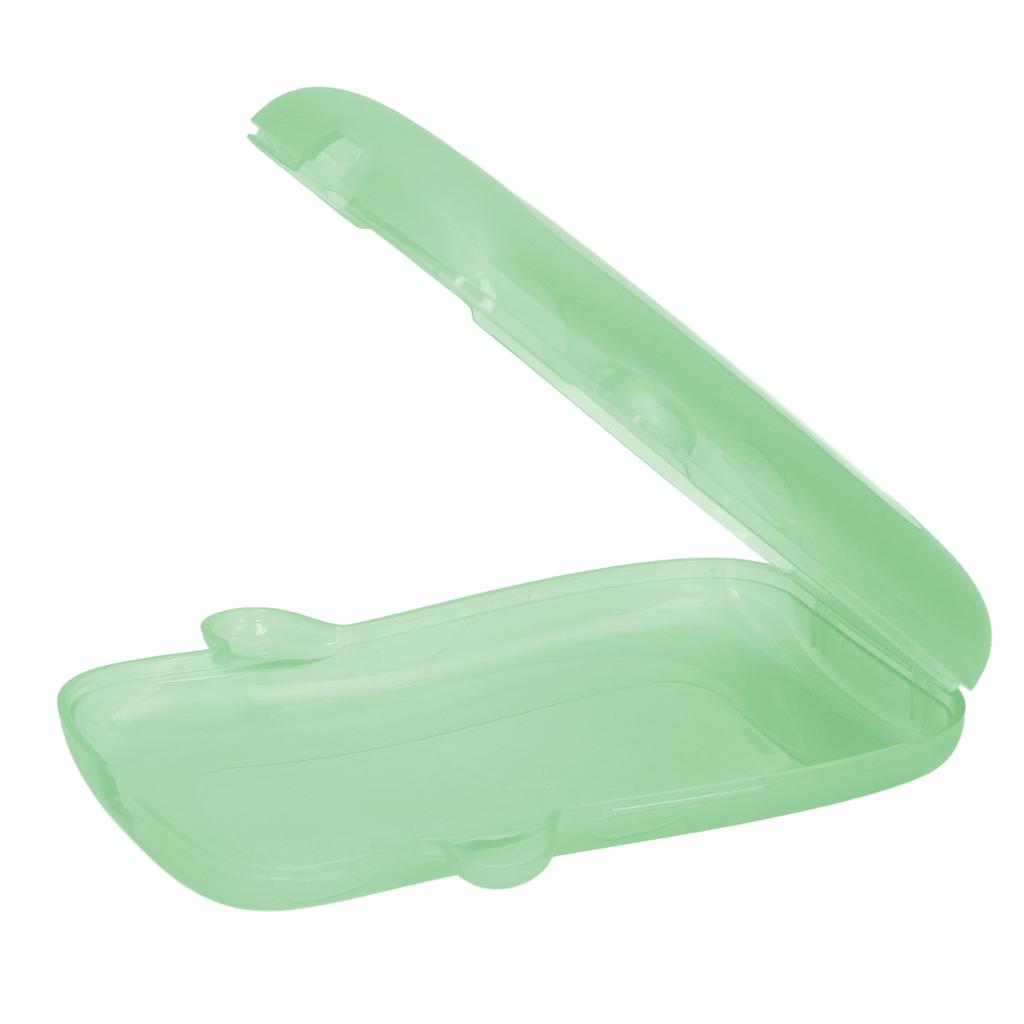 Squeeze Proof Flipping Box Portable Transparent Squeeze Proof Puree Pouch for Food Juices Green