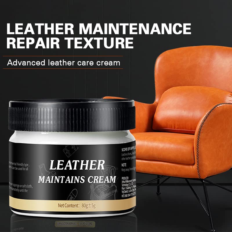 100g Car Interior Leather Softener Multi-purpose Leather Cream Intensive Leather Care and Nourishing Delicate Leather