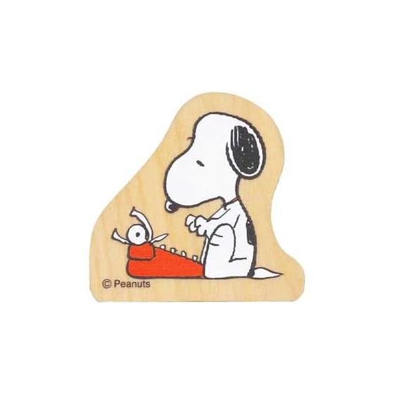 Children s Kao Stamp Snoopy Wood Piece Snoopy Typewriter 2283-001