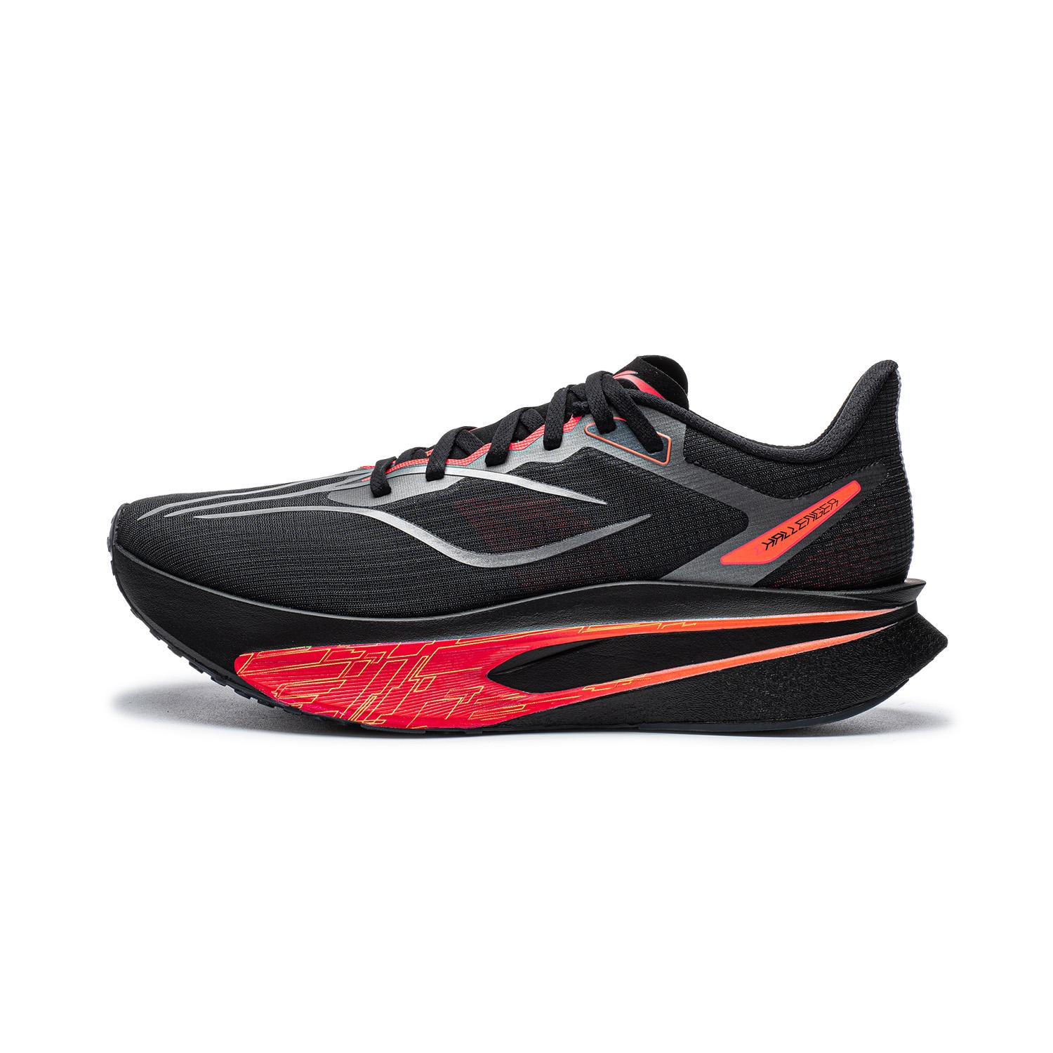 

Li Ning x LPL Feidian 6 Амортизация Устойчивость к истиранию Низкие Карбоновая пластина Повседневная обувь для бега Мужская Черный ARMW003-42 39